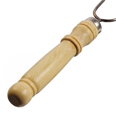 Шампур-спица для овощей, набор - 6 шт., 37 см, с деревянной ручкой