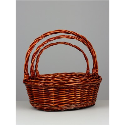 Набор корзин плетёных Smith, ива, 3 шт., коричневый