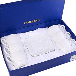 60009 Кофейный набор 12пр 160 мл фарфор LR (х12)