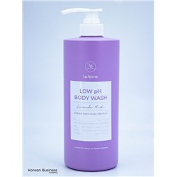 LA FERME - ГЕЛЬ ДЛЯ ДУША НИЗКОКИСЛОТНЫЙ С АРОМАТОМ ЛАВАНДЫ LOW PH BODY WASH LAVENDER MUSK, 1000 МЛ