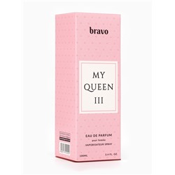 Парфюмерная вода женская Bravo My Queen, 100 мл (по мотивам L`Imperatrice 3 Anthology (D&G)