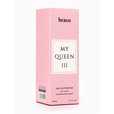 Парфюмерная вода женская Bravo My Queen, 100 мл (по мотивам L`Imperatrice 3 Anthology (D&G)
