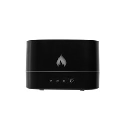 Увлажнитель воздуха LHU-15, ультразвуковой, 250 мл, эффект пламени, 4.5 Вт, 3 режима, подсветка, USB