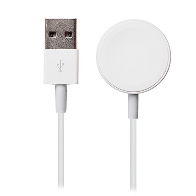 Кабель зарядки - USB-Magnetic для Apple Watch 5W 100см 1A  (white)