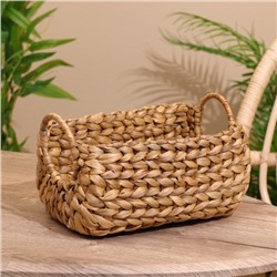 Корзина плетёная, 25×20×16 см