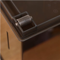 Контейнер для хранения без крышки OPTIMA, 10.6 л, 16.8×30.5×24.2 см, коричневый