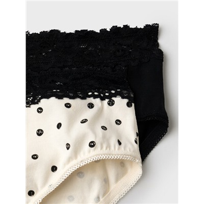 Трусы трикотажные для девочек, 2 шт в комплекте