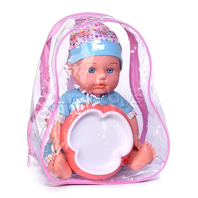 Пупс "Женечка" с аксессуарами, в коробке