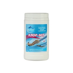Дезинфицирующее средство Aqualand Хлор-90Т, таблетки 200 г, 1 кг