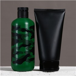 Подарочный набор HARD LINE «23 Февраля»: гель для душа 300 мл и гель для бритья 110 мл