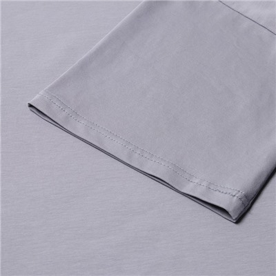 Футболка женская MINAKU: Basic line, серая, размер 42