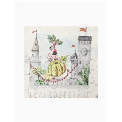 Набор салфеток «Этель» Circus show, 40×40 см - 4 шт., 100% хлопок., 190 г/м²