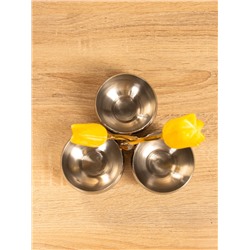 Менажница «Тюльпаны», 17×17×28 см, нержавеющая сталь