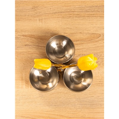 Менажница «Тюльпаны», 17×17×28 см, нержавеющая сталь