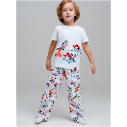 Комплект трикотажный для мальчиков: фуфайка (футболка), брюки