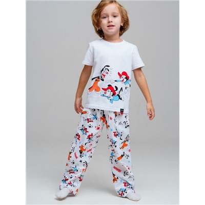 Комплект трикотажный для мальчиков: фуфайка (футболка), брюки