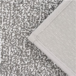 Коврик Доляна Points, 43×61 см, серый