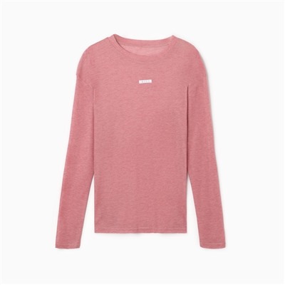 Лонгслив женский MIST, размер onesize, розовый