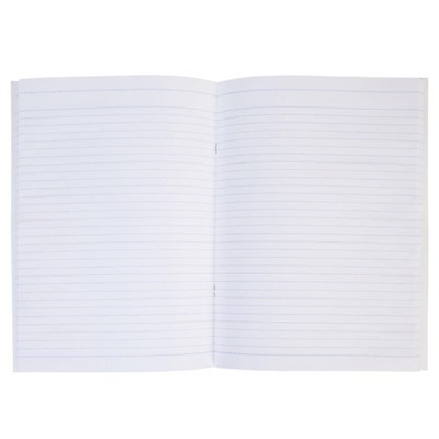 Тетрадь А4  96л линия "Бумвинил Синий" (047623) Хатбер