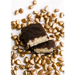 Кедровое золото / 630 г / шоу-бокс / 18 шт / батончик / ТМ Сибирский кедр