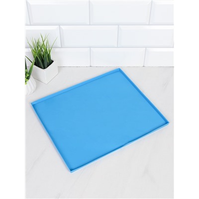 Силиконовый противень для выпечки 31х27 см с бортиком / L-54 /уп 200/ 0,117