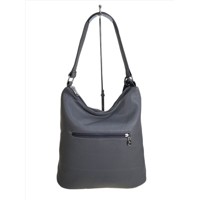 Женская сумка из искусственной кожи, цвет графит