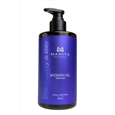Manita Professional Гель для душа парфюмированный «BLACKBERRY & BAY», 460 мл KRISTALLER, 1111623