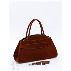 Сумка женская кожаная 3380Q brown Polina&Eiterou