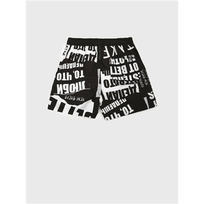 Шорты текстильные плавательные для мальчиков, средней длины