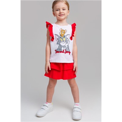 Комплект (Майка+Юбка-шорты) PLAYTODAY, 1121406