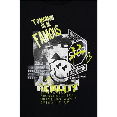 Фуфайка трикотажная для мальчиков (футболка) PLAYTODAY, 1242471