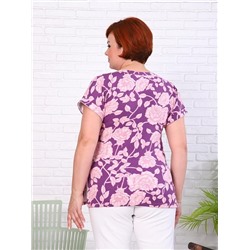 Футболка "Пион" (Лиловый)