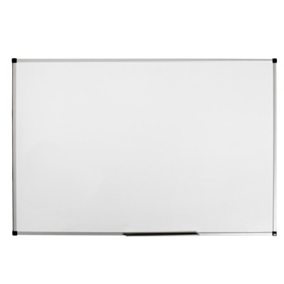 УЦЕНКА Доска магнитно-маркерная 100×150 см, Calligrata PREMIUM, в УСИЛЕННОЙ алюминиевой рамке, с полочкой
