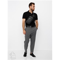 Рюкзак мужской кожаный 1101H black Heanbag