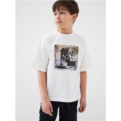 Фуфайка трикотажная для мальчиков (футболка)