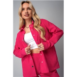 Женский вельветовый костюм с брюками джоггерами Happyfox