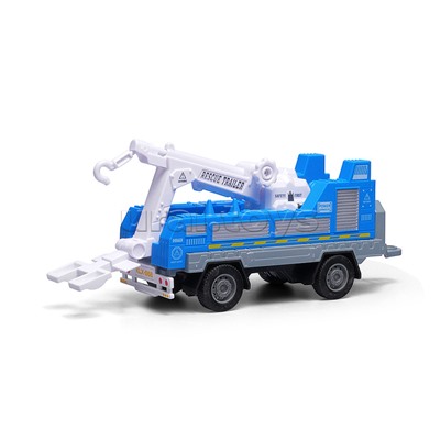 Машина "Полицейский прицеп" 1:43 в коробке