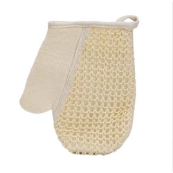 Мочалка  2в1, 21х18см