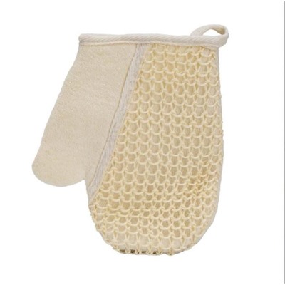 Мочалка  2в1, 21х18см