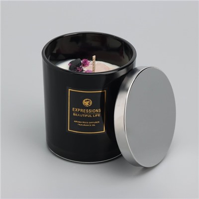 Ароматическая свеча в стакане Aromatic Candle, английская груша и фрезия