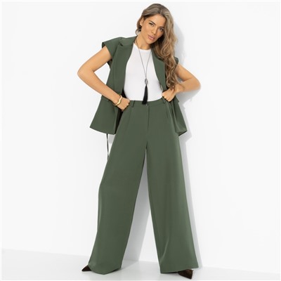 Брюки , в которых удобно весь день, Легкой походкой (хаки)