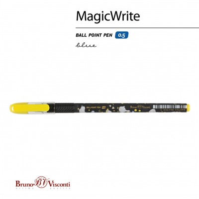 Ручка шариковая 0.5 мм "MagicWrite. Гуси" синяя 20-0240/40 Bruno Visconti