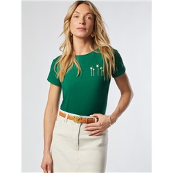 Футболка из премиального хлопка с авторским принтом