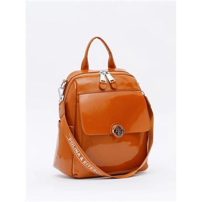 Рюкзак 21023-8 brown Polina&Eiterou