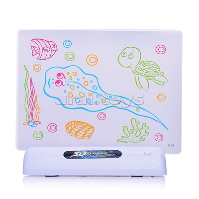 Доска для рисования "Единорог 3D" в коробке