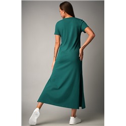 Однотонное женское платье-футболка Happyfox