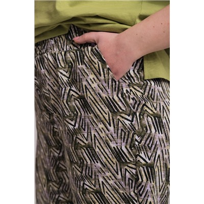 Костюм футболка и брюки М326015Пфч