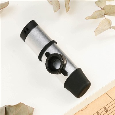 Казу музыкальный инструмент Music Life, серебристый