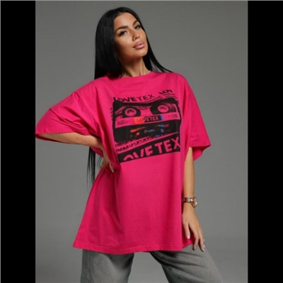 Футболка Блум (Малиновый)