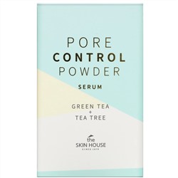 The Skin House, Pore Control Powder Serum, Green Tea + Tea Tree, 50 ml